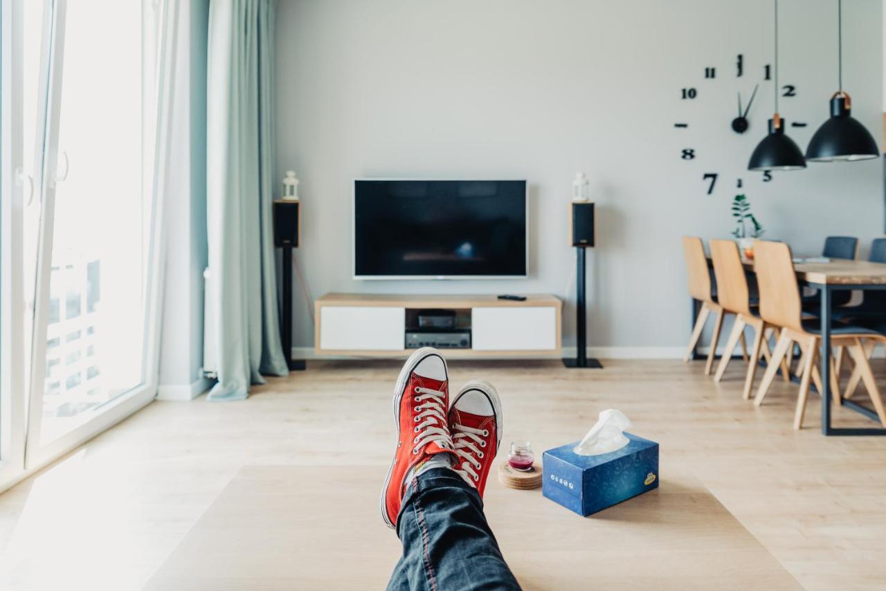 Silk Apartment - Netflix - Parking Szczecin Dış mekan fotoğraf