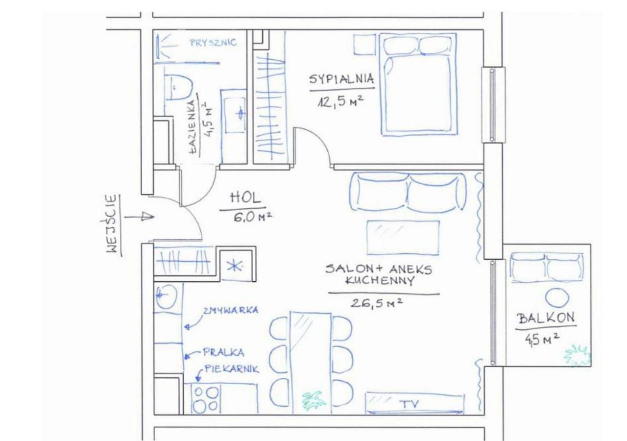 Silk Apartment - Netflix - Parking Szczecin Dış mekan fotoğraf